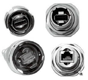 YW系列耐環(huán)境高速網(wǎng)絡(luò)圓形電連接器